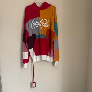 KITH Coca-Cola Multicolor Patchwork Hoodie